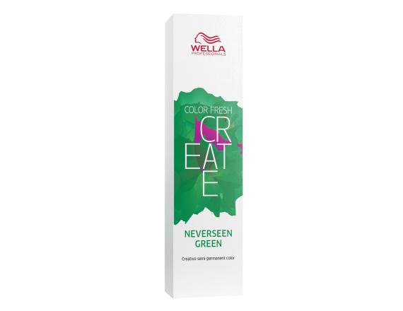 Vopsea semipermanenta Wella Professionals Color Fresh Create Neverseen Green, Verde, 60ml