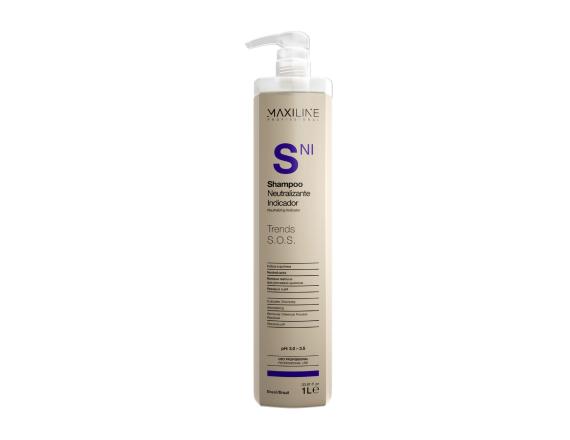 Maxiline Professional Trends Sos Neutralizing Indicator, Sampon Pentru Neutralizarea Reziduurilor Chimice, 1000ml
