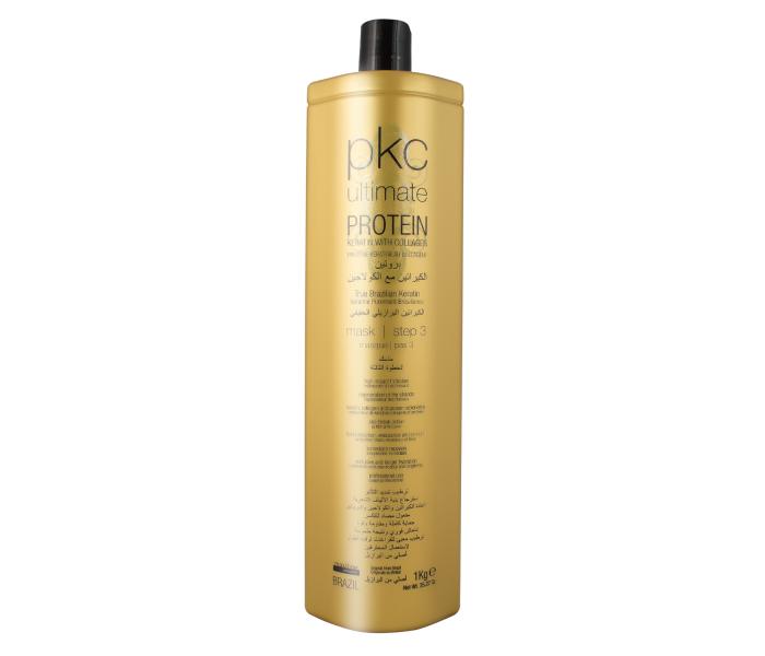 Maxiline Professional PKC Ultimate Protein, Masca-tratament pentru par gros & rezistent (pas 3), dupa intindere permanenta, 1000ml