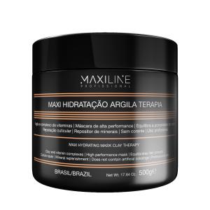 Maxiline Professional Clay Therapy, Masca hidratanta, 500ml
