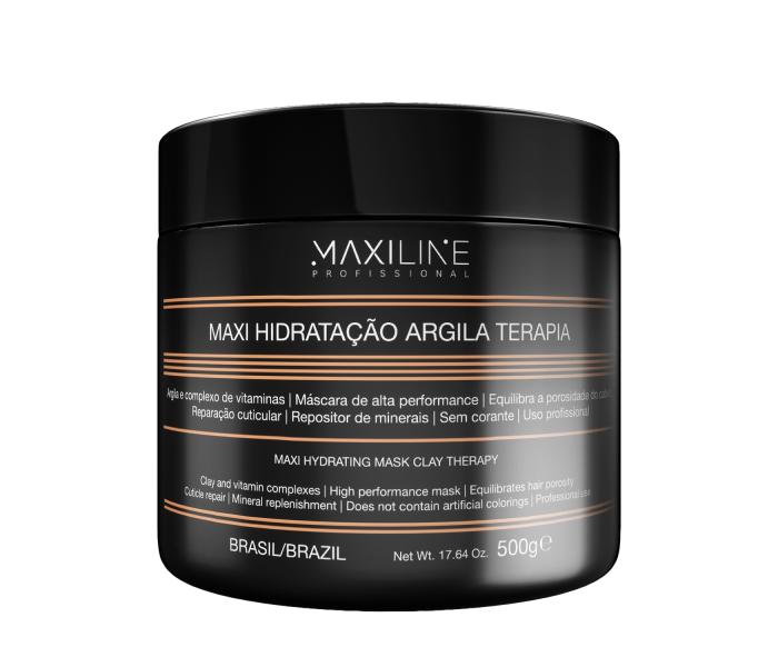 Maxiline Professional Clay Therapy, Masca hidratanta, 500ml