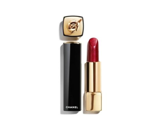 Chanel Rouge Allure Lipstick No. 607 Camelia Rouge Metal, Ruj, 3.5g