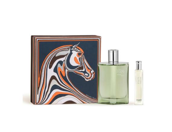Set Hermes H24 Herbes Vibes, Barbati, Eau De Parfum 100ml + Eau De Parfum 15ml