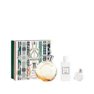 Set Hermes Eau Des Merveilles, Femei, Eau De Toilette 100ml + Lotiune pentru corp 80ml + Eau De Toilette 7.5ml
