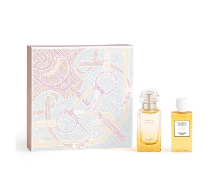 Set Hermes Un Jardin A Cythere, Femei, Eau De Toilette 50ml + Gel de dus 40ml