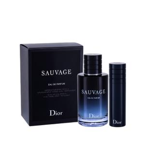 Set Christian Dior Sauvage, Barbati, Eau De Parfum 100ml + Eau De Parfum 10ml