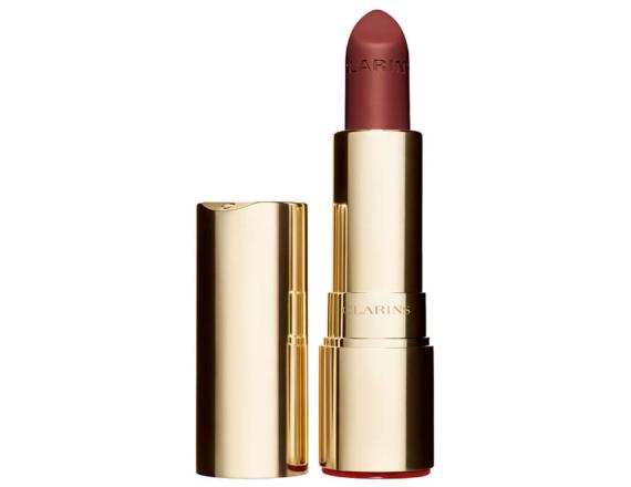 Clarins Joli Rouge Velvet Matte & Moisturizing Long Wearing Lipstick 706V Fig 3.5Gr