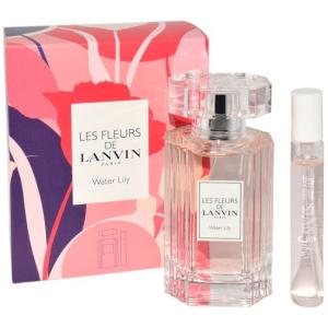 Set Lanvin Les Fleurs De Lanvin Water Lily, Femei, Eau De Toilette 50 ml + Travel Spray 7.5ml