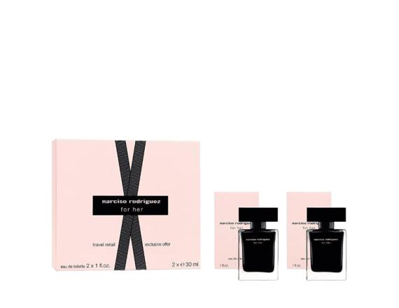 Set Narciso Rodriguez For Her, Femei, Eau De Toilette, 30ml + Eau De Toilette 30ml