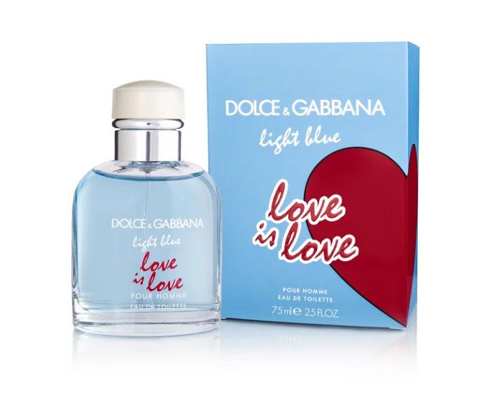 Dolce Gabbana Light Blue Love Is Love, Barbati, Eau De Toilette, 75ml