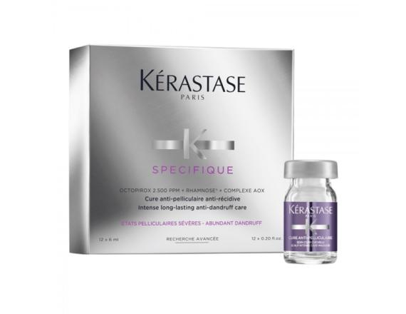 Tratament pentru par Kerastase Specifique Intense Anti-Dandruff Care, Par cu matreata, 12x6ml