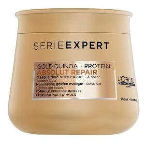 Masca pentru par L`Oreal Professionnel Serie Expert Absolut Repair Gold Quinoa & Protein, 250ml