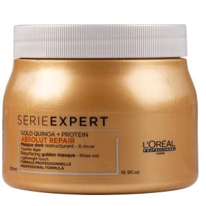 Masca pentru par L`Oreal Professionnel Serie Expert Absolut Repair Gold Quinoa & Protein, 500ml