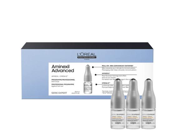 Tratament pentru par L`Oreal Professionnel Serie Expert Aminexil Advanced, Par cu tendinta de cadere, 42x6ml