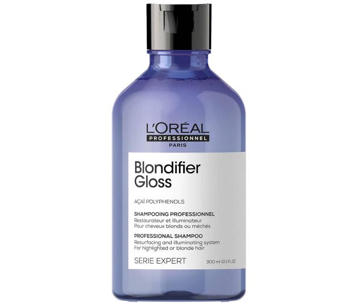 Sampon L`Oreal Professionnel Serie Expert Blondifier Gloss, Par decolorat/blond, 300ml