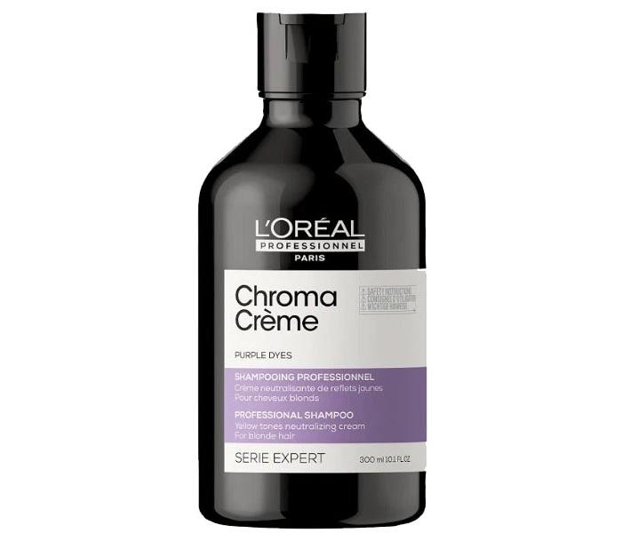 Sampon L`Oreal Professionnel Serie Expert Chroma Creme Purple Dyes, Par blond, 300ml