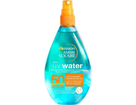 Ambre Solaire UV Water, Spray pentru corp, SPF 50, 150ml
