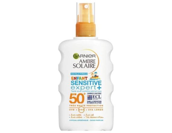 Ambre Solaire Kids Sensitive Expert+, Spray pentru corp, SPF 50+, 200ml