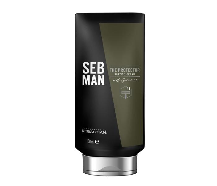 Crema pentru barbierit Sebastian Professional SebMan The Protector, 150ml