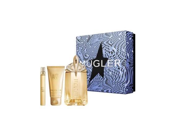 Set Thierry Mugler Alien Goddes, Femei, Eau De Parfum 60ml + Lotiune Corp 50ml + Eau De Parfum 10ml