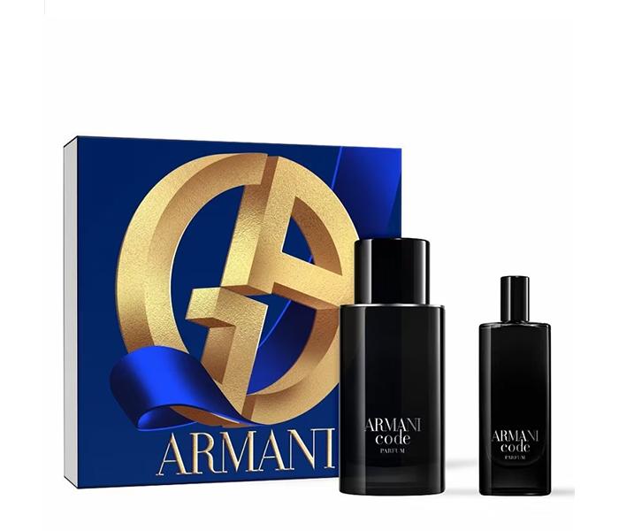Set Armani Code Le Parfum, Barbati, Eau De Parfum 75ml + Eau De Parfum 15ml