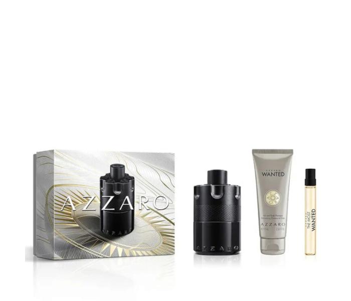 Set Azzaro The Most Wanted, Barbati, Eau De Parfum 100ml + Gel de dus 7 ml + Eau De Parfum 10ml