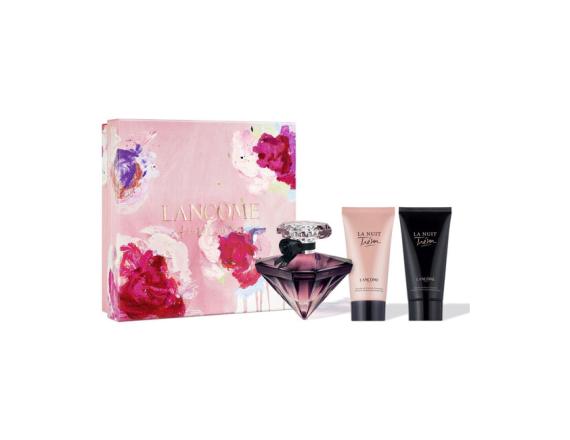 Set Lancome La Nuit Tresor, Femei, Eau De Parfum 50ml + Lotiune pentru Corp 50ml + Gel pentru Dus 50ml