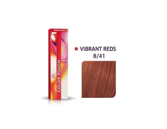 Vopsea semipermanenta Wella Professionals Color Touch 8/41, Blond Deschis Rosu Cenusiu, 60ml