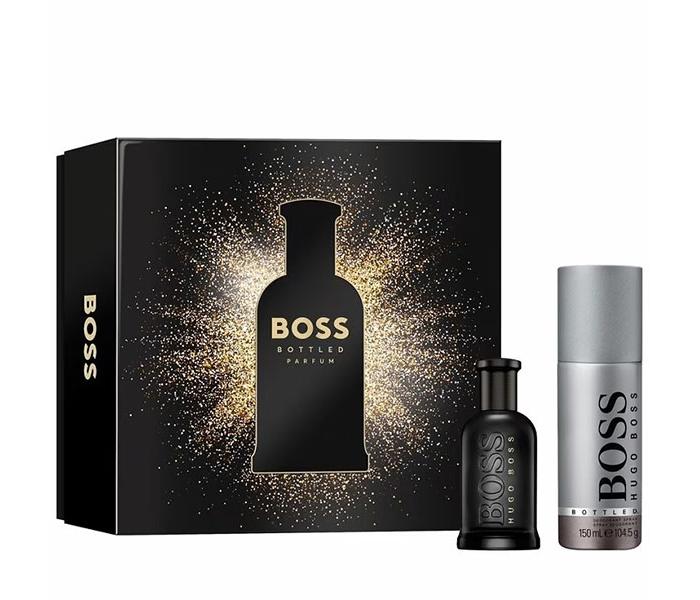 Set Hugo Boss Bottled, Barbati, Eau De Parfum 50ml + Deodorant, 150ml