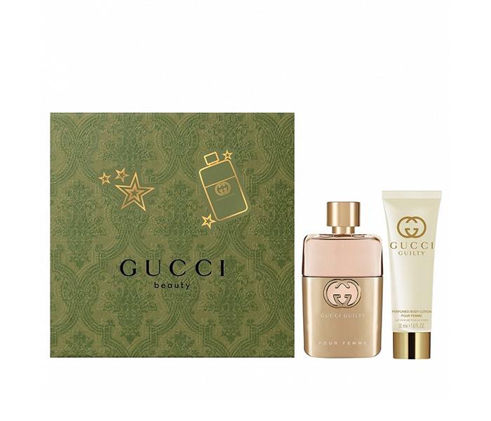 Set Gucci Guilty, Femei, Eau De Parfum 50ml + Lotiune Corp 50ml