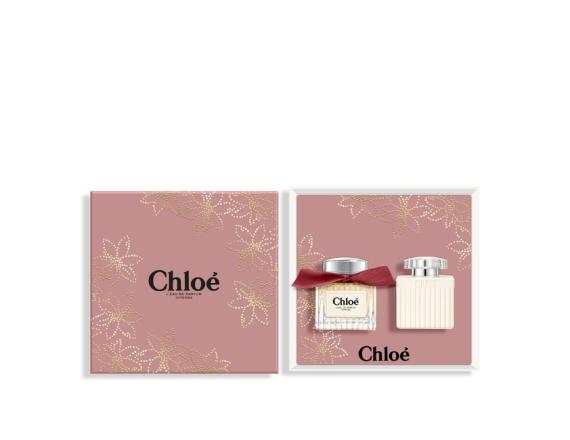 Set Chloe L Eau Parfum Intense, Femei, Eau De Parfum 50ml + Lotiune de corp 100ml