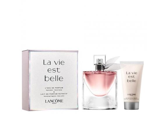 Set Lancome La Vie Est Belle, Femei, Eau De Parfum 50ml + Lotiune Corp 50ml