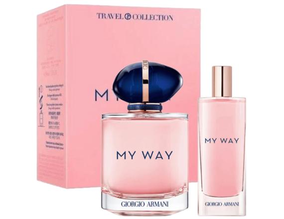 Set Armani My Way, Femei, Eau De Parfum 90ml + Eau De Parfum 15ml