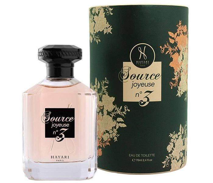 Hayari Source Joyeuse No.3, Unisex, Eau De Toilette 70ml + Esantion 2ml