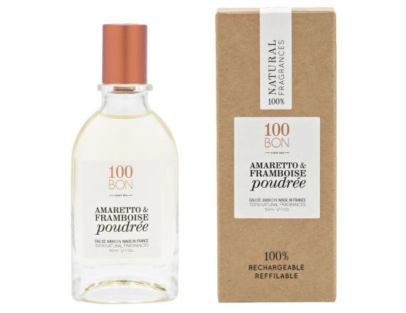 100 Bon Amaretto Et Framboise Poudree Edp 50 Ml