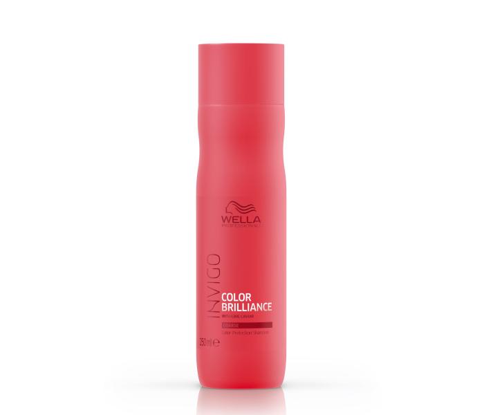 Sampon pentru par gros/aspru vopsit Wella Professionals Invigo Color Brilliance, 250ml