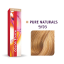 Vopsea semipermanenta Wella Professionals Color Touch 9/03, Blond Luminos Natural Auriu, 60ml