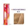 Vopsea semipermanenta Wella Professionals Color Touch 8/3, Blond Deschis Auriu, 60ml