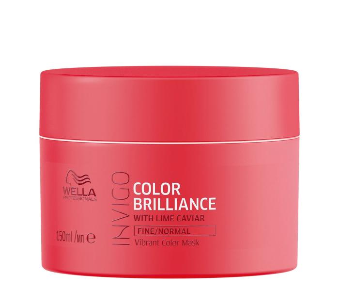 Masca pentru par fin/normal vopsit Wella Professionals Invigo Color Brilliance, 150ml