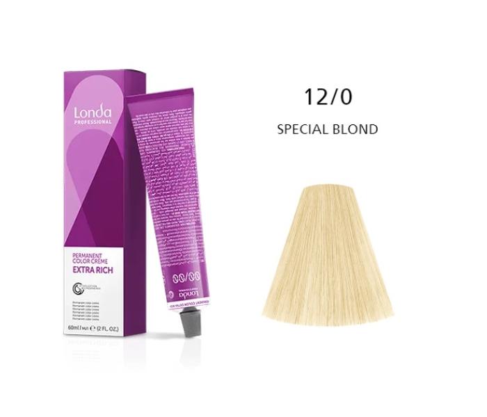 Vopsea permanenta Londa Professional 12/0, Blond Special, 60ml