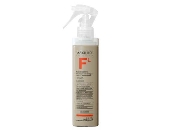 Maxiline Professional Trends Lipid Sos Rinse-Free Hair Finisher, Fluid Cu Lipide, Fara Clatire, Pentru Ingrijirea Parului Blond Si Colora, 200ml