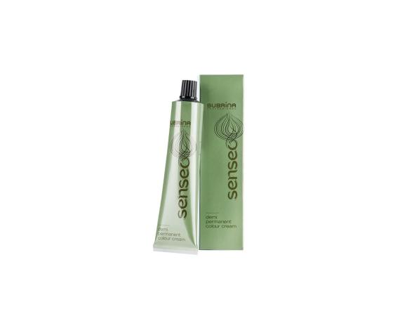 Vopsea de par demi-permanenta Subrina Professional Senseo 3/65, Castaniu Inchis Mahon, 60ml
