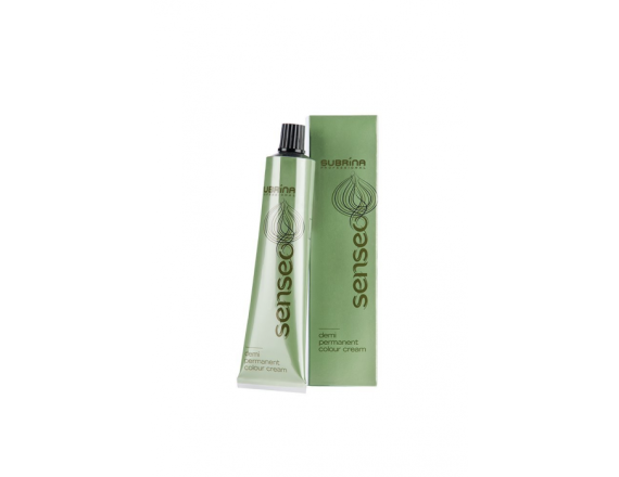 Vopsea de par demi-permanenta Subrina Professional Senseo 6/54, Blond Inchis Rosu Auriu, 60ml