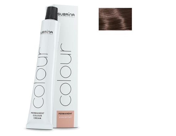 Vopsea de par permanenta Subrina Professional Essential Colour 6/00, Blond Inchis Natural, 100ml