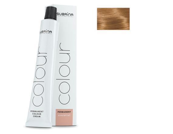 Vopsea de par permanenta Subrina Professional Essential Colour 8/3, Blond Deschis Cendre, 100ml