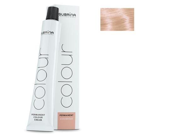 Vopsea de par permanenta Subrina Professional Essential Colour 10/32, Blond Luminos Cendre Perlat, 100ml