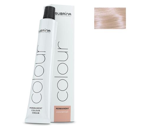 Vopsea de par permanenta Subrina Professional Essential Colour 10/36, Blond Deschis Nisipiu, 100ml