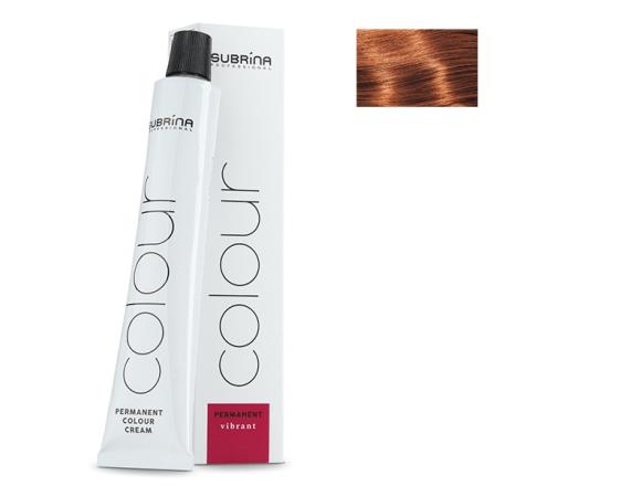 Vopsea de par permanenta Subrina Professional Vibrant Colour 7/34, Blond Mediu Cedre Auriu, 100ml