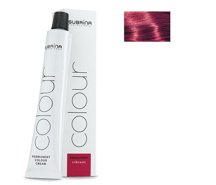 Vopsea de par permanenta Subrina Professional Vibrant Colour 8/56, Blond Deschis Rosu Violet, 100ml