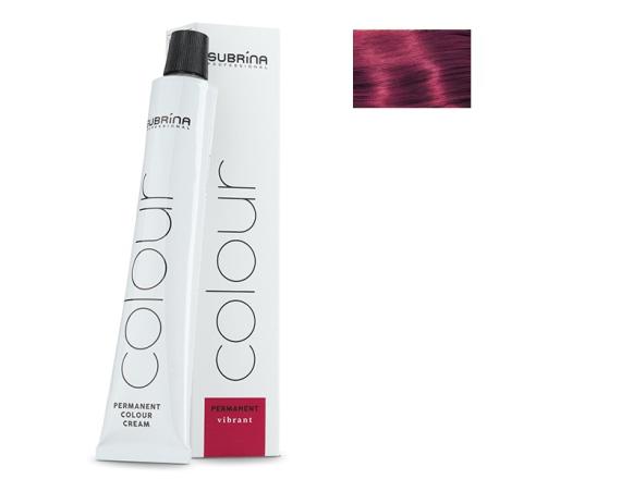 Vopsea de par permanenta Subrina Professional Vibrant Colour 6/65, Blond Inchis Mahon, 100ml